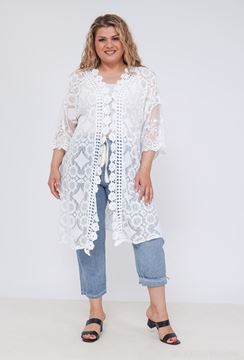 Immagine di CURVY GIRL QUALITY LACE CARDIGAN KIMONO